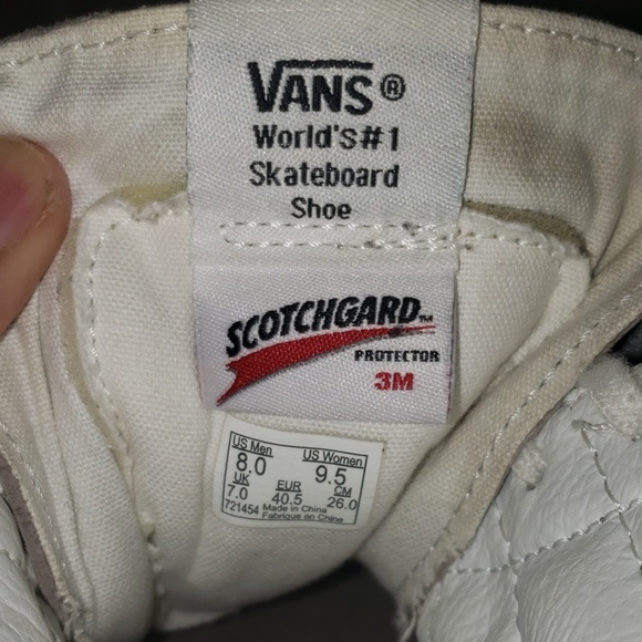 Vans Skateboard high top tan suede sneakers - Picture 4 of 8